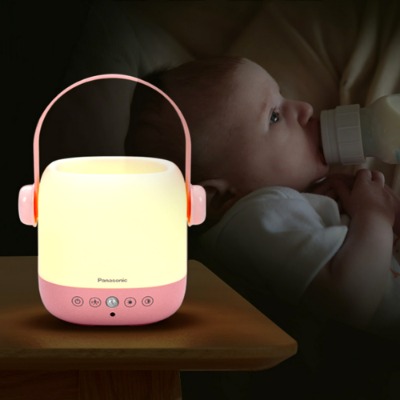 파나소닉 LED 핑크 충전식 수유등 무드등 수면등 취침등(324634)