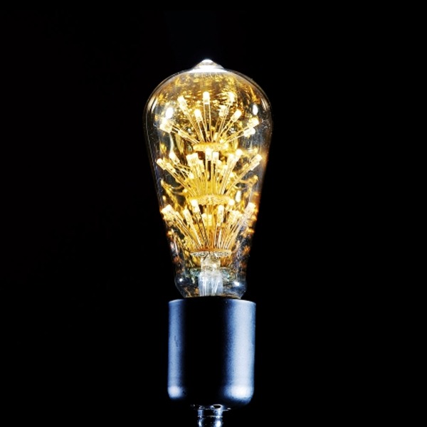 비츠온 LED 에디슨 램프 1.8W 눈꽃 조명 램프 5개입(46831)