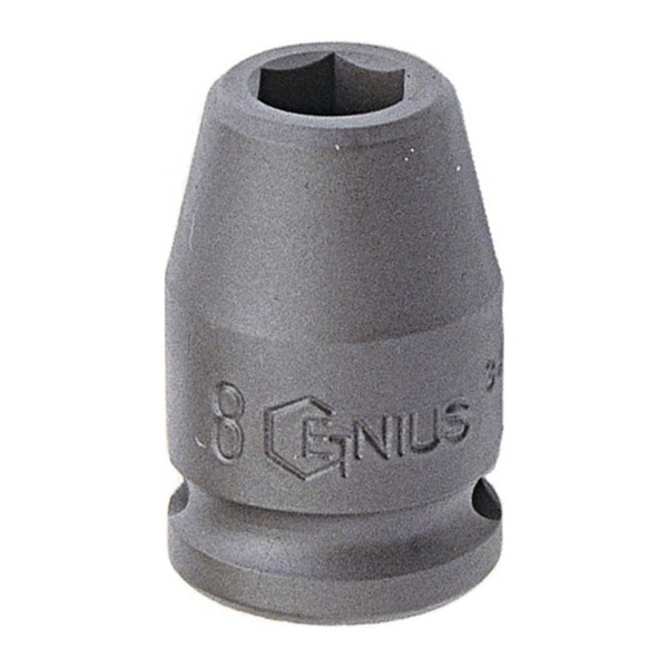 지니어스 3/8 육각 임팩소켓 복스알 16mm (200-1720)