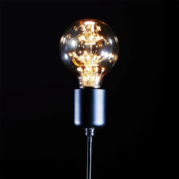 비츠온 에디슨 LED 램프 조명 램프 E26 눈꽃 G80 1.8W 1개입(46840)