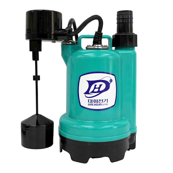 대화전기 대형 DPW140F-220 자동 수중펌프 지하실 수영장 물탱크 물빼기 배수