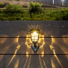 컴스 태양광 LED 정원등 벽등 ER177 (59996)