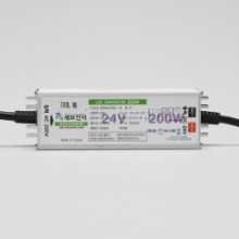 세보 국산 LED모듈 안정기 DC24V 200개 SMPS 방수형 AL (50317)